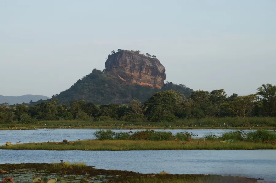 La rocca di Sigiriya in Sri Lanka
