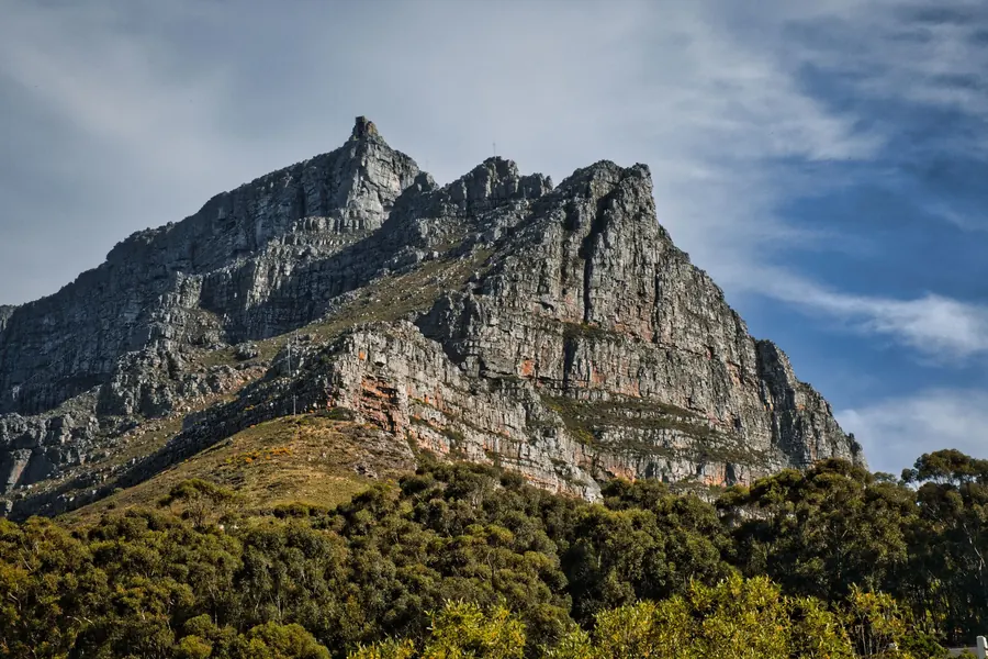 La Table Mountain a Città del Capo