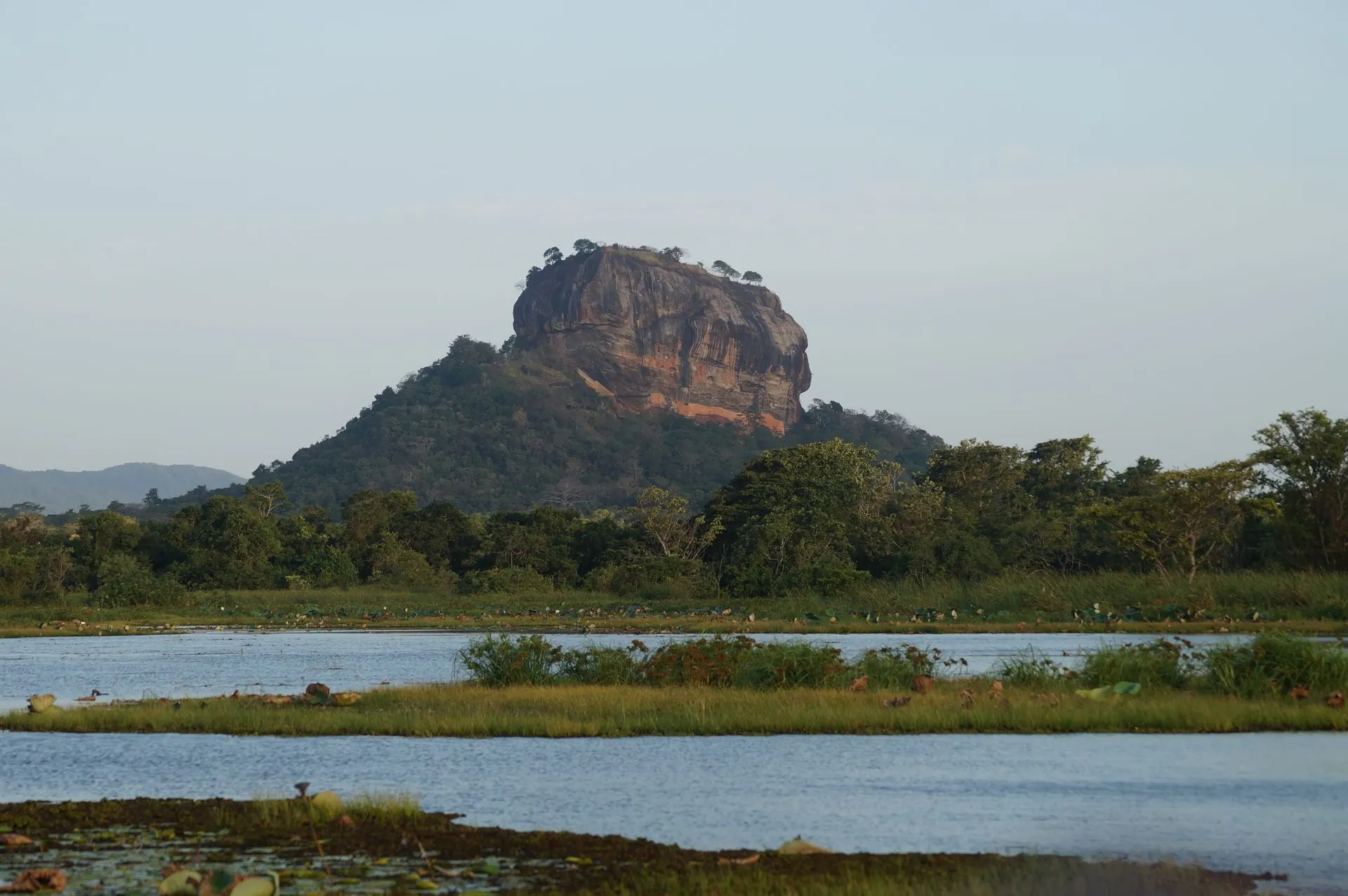 La rocca di Sigiriya in Sri Lanka